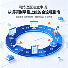 西宁建站-网站改版注意事项：从调研到平稳上线的全流程指南