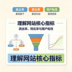 湟中建站-理解网站核心指标：跳出率、转化率与用户粘性