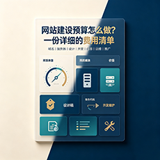 西宁建站-网站建设预算怎么做？一份详细的费用清单
