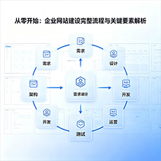 西宁建站-从零开始:企业网站建设完整流程与关键要素解析